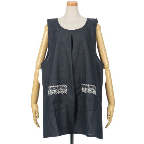 0



トレンディー
バック釦デニム風エプロン