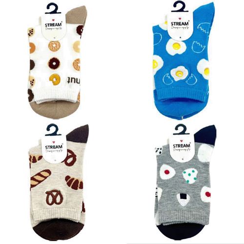 アシスト
STREAM ワンポイント 刺しゅう 靴下