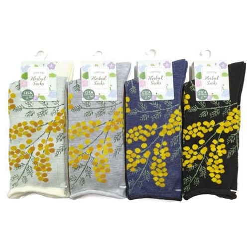 アシスト
STREAM ハーバルソックス ミモザ ハイクルー 靴下