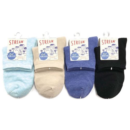 アシスト
STREAM 接触冷感 無地 アンクレット丈 靴下