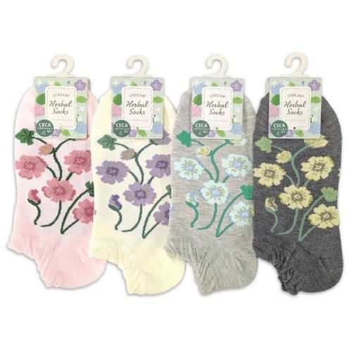 アシスト
STREAM ハーバルソックス マロウ スニーカー丈 靴下