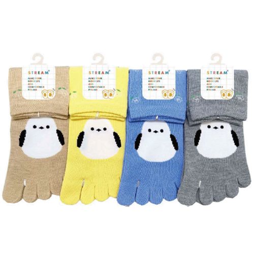 アシスト
STREAM 5本指 シマエナガ クルー丈 靴下