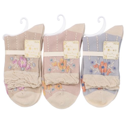 ウィックス
あなたに優しい ロークルーシルク入 ブーケストライプ