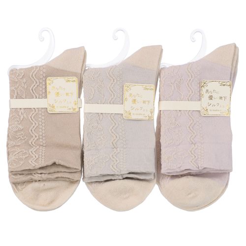 ウィックス
あなたに優しい ロークルーシルク入 花レース