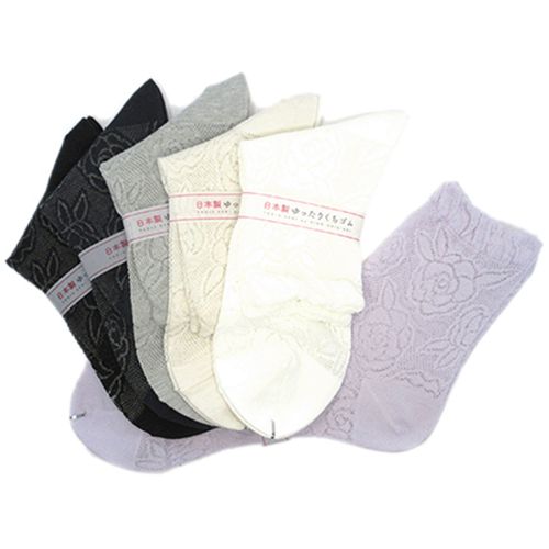 キングオリジナル
クルーソックス テグスメッシュ バラ