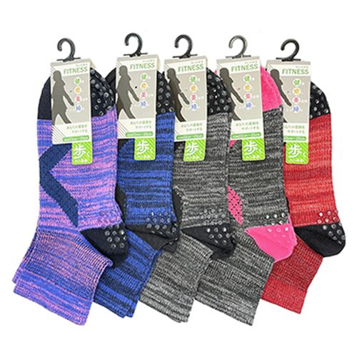 キングオリジナル
クルー丈 FITNESS X型テーピング編み