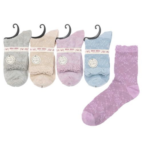 モモステーション
クルー フロート 小花 靴下