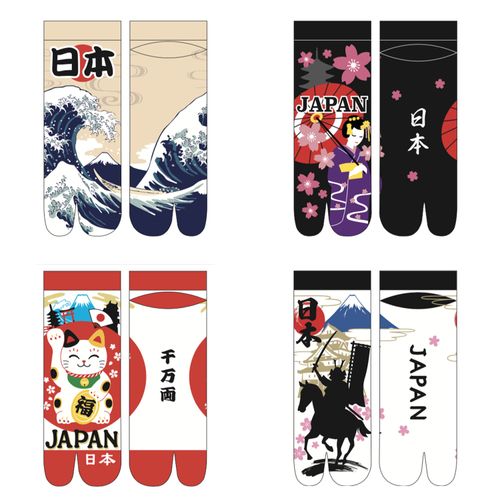 キングオリジナル
スーパーストレッチソックス 足袋 JAPANモチーフ