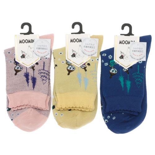 4905114569817







ウィックス
日本製 MOOMINロークルーソックス シルク入り ピクニック柄