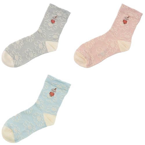 4905114875178







ウィックス
MOOMIN ロークルーソックス シルク入ビッグフラワー ミイ刺繍