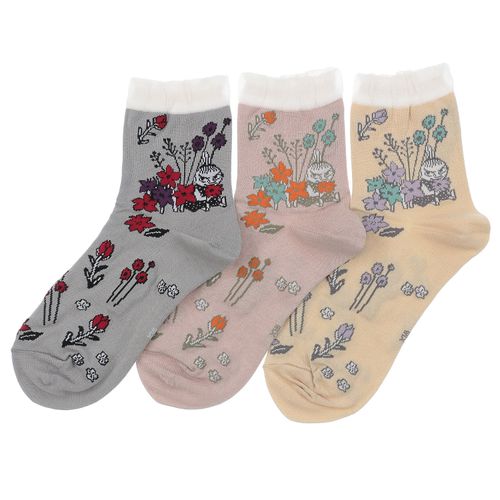 4905114948919







ウィックス
MOOMIN 冷感ロークルーソックス 花総柄