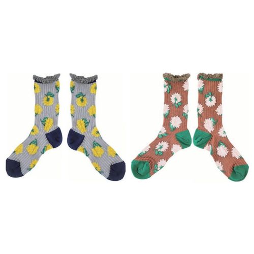 4580830500933







デビイ
andeotte ハイゲージクルーソックス BLOOM