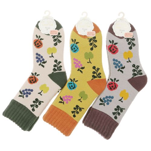 4905114486824







ウィックス
プティパ ホームクルーソックス 内パイル 起毛 アクリル ボタニカル