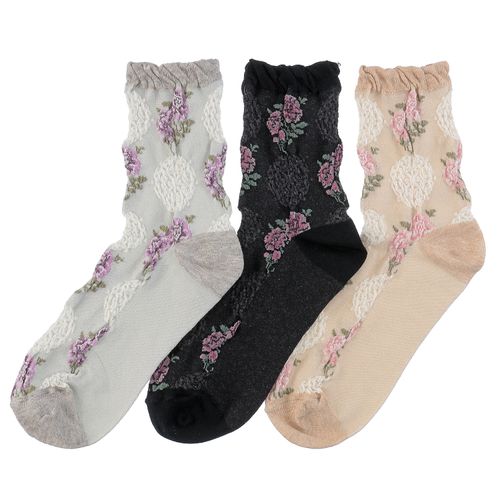 キングオリジナル
ギュレ フロート大花柄 靴下