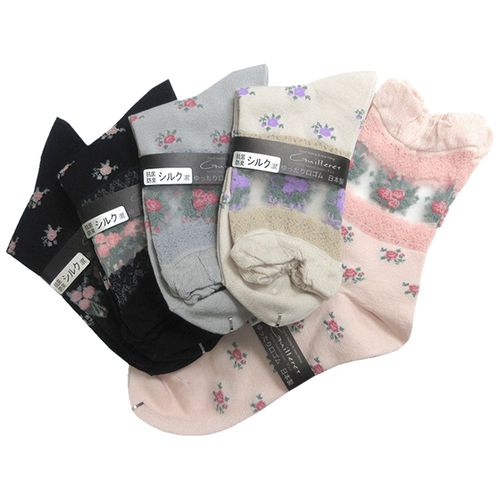 キングオリジナル
ギュレ 足首テグス 総薔薇柄