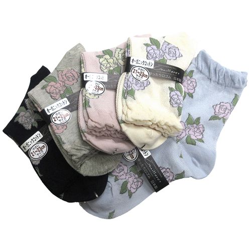 キングオリジナル
ギュレ 小寸（21－23cm）総メッシュ 薔薇柄