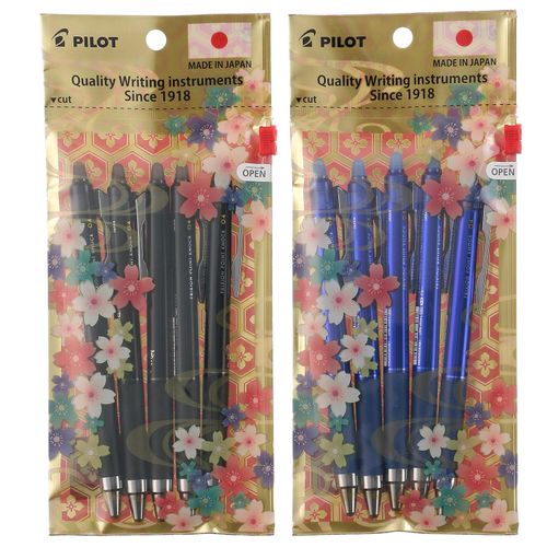 4902505609350







パイロットコーポレーション
パイロット フリクションポイントノック 0．4mm 同色5本セット／ 花柄