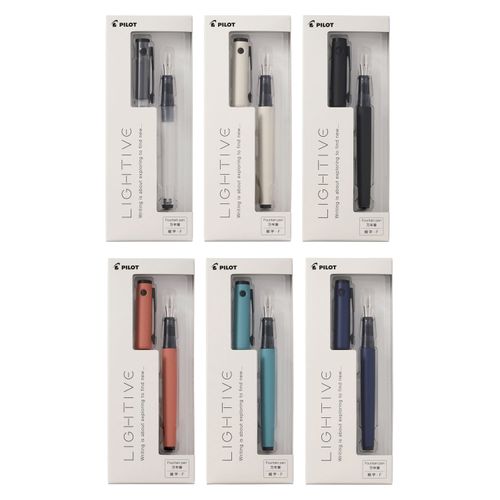 4902505692871



0



パイロットコーポレーション
万年筆 ライティブ（LIGHTIVE） F（細字）