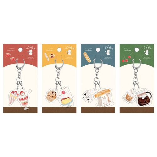 4952270328567







古川紙工
トコロコムギ アクリル2連キーホルダー