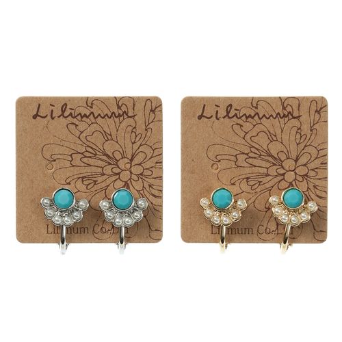 リリマム
ターコイズカラーイヤリング