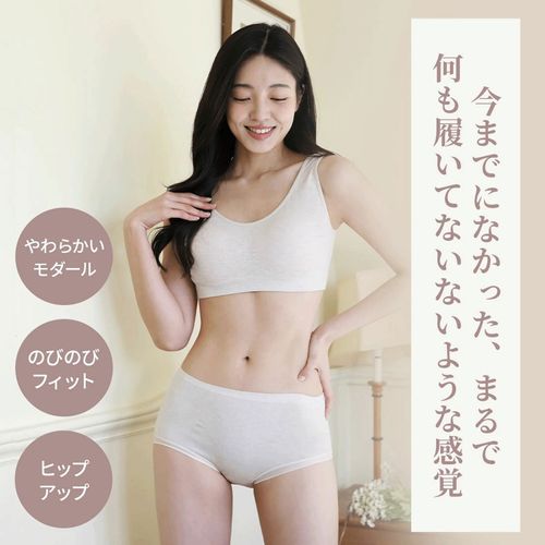 Ｆｒｏｍ
安着モダールシームレスショーツオリジナルライン （レース有）