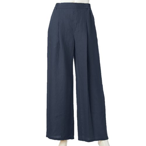 大村産業
JEUNE ET JOYEUX フレンチリネンワイドパンツ 73丈