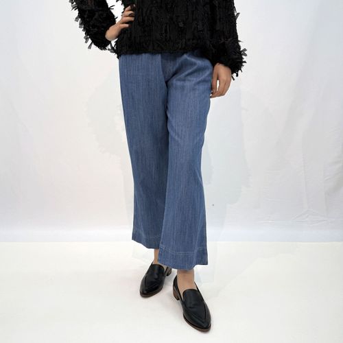 橘高
リヨセルデニム ワイドパンツ