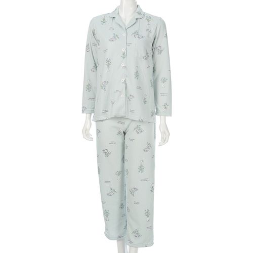 ギャルソンヌ
Candy Closet 婦人 ストライプキルト ドッグクッキープリント パジャマ