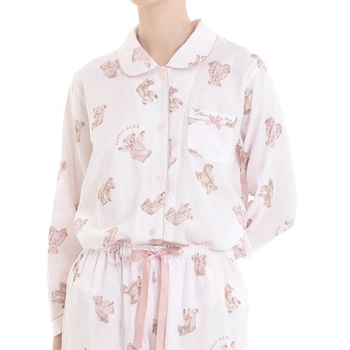 4550297307512







ナルエー
Narueコットンダブルガーゼおやすみベアシャツパジャマ