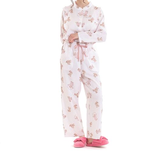 4550297307536







ナルエー
Narue コットンダブルガーゼおやすみベアシャツパジャマ