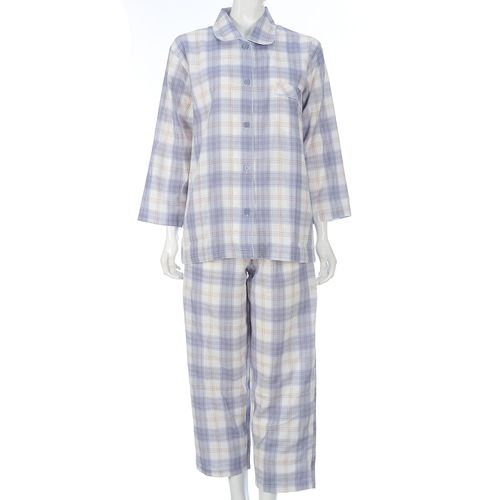 美竹
婦人 綿100％ダブルガーゼシャツパジャマ