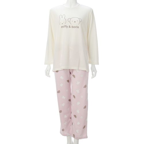 4920025123378







ヒロタ
miffy ダンボール無地＆ボリス柄 長袖長パンツTスーツ レディース