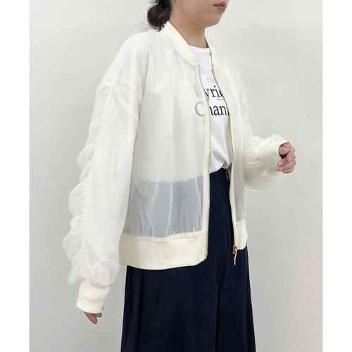 三澤
vingtrois ソフトチュールブルゾン