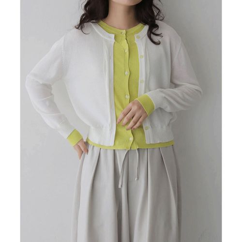 三澤
vingtrois レイヤード風カーデ