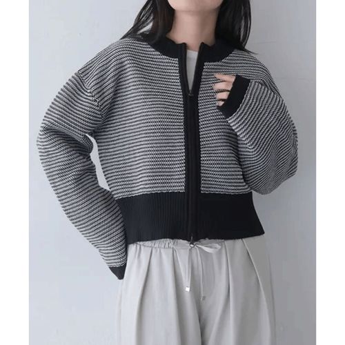 三澤
vingtrois ボーダーニットカーデ