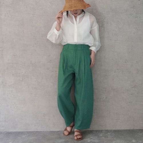 佐藤安商店
nod 麻100％バナナワイドパンツ