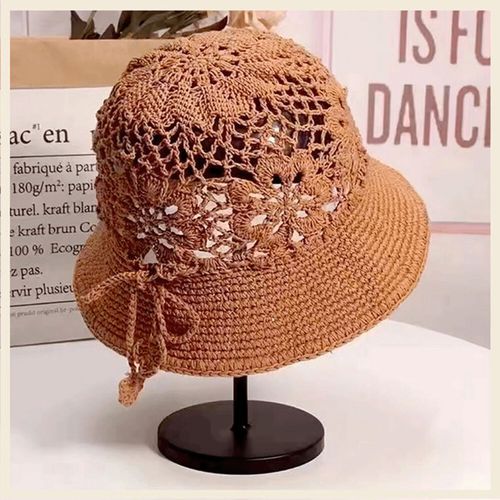 ｃｒｏｉｓ
カギ編みコットンニットハット