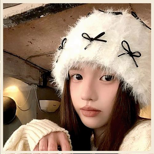 ｃｒｏｉｓ
フェザーモールリボンニット帽