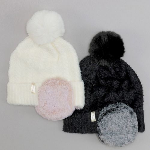 ファーストライン
耳付きフェザーヤーンニット帽