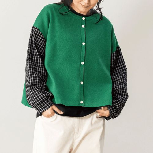 4582603513256







ノースオブジェクト東京
Northern Truck 異素材スリーブニットカーディガン