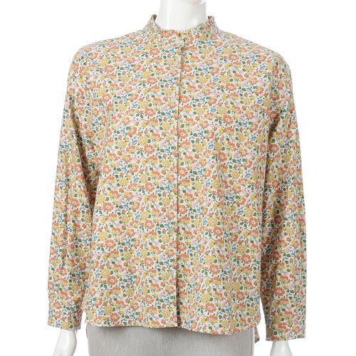 ウエルベック
Parkes LIBERTY スタンドビッグフリルシャツ