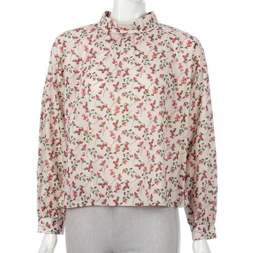 ウエルベック
J．Sloane LIBERTYロールカラーブラウス