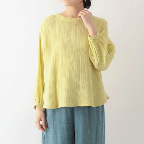 4582640631449







東京かんかん
東京かんかん ふんわりダブルガーゼクレープ2Wブラウス