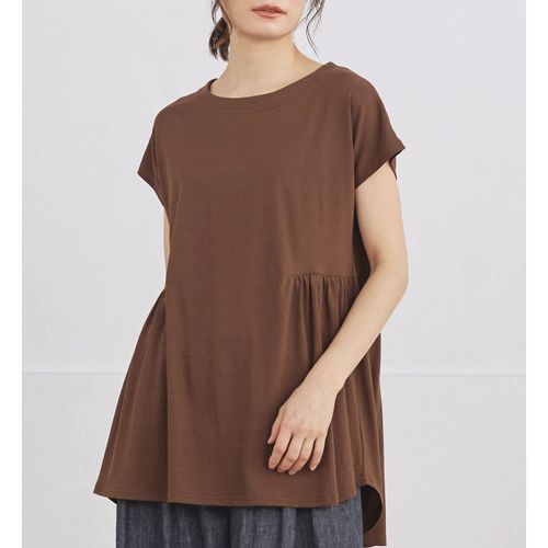 イコール
TUTIE． 接触冷感 天竺ギャザープルオーバー