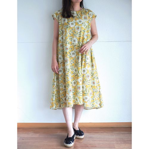 玉一商店
40ブロードインクジェットプリントワンピース