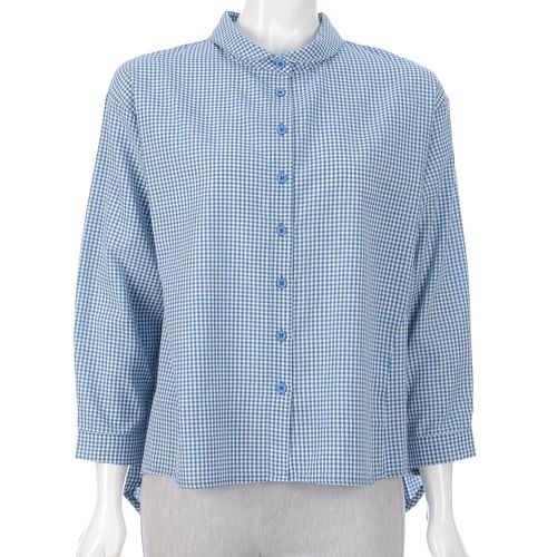 モードラサ
ギンガムチェックシャツ