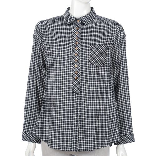 藤江商事
ギンガムブラウス