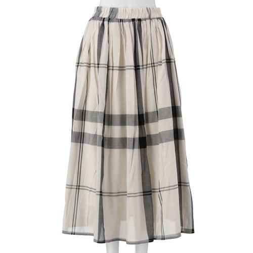 リブ
チャームベリーチックチェック柄ガーゼギャザースカート