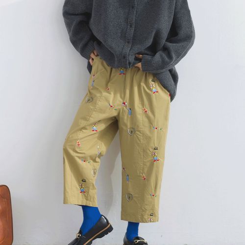 ミーム
iriey 総柄ステッチパンツ