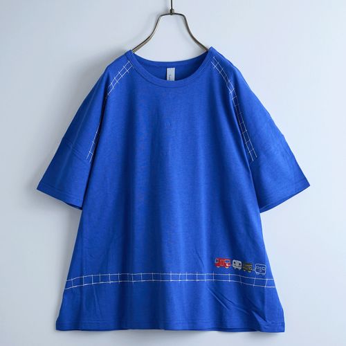 ドライブ
Emago 電車でレッツゴー刺繍Tシャツ